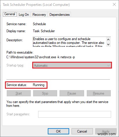 Windows 11/10でタスクスケジューラが動作しない・プログラムを実行しないときの対処法