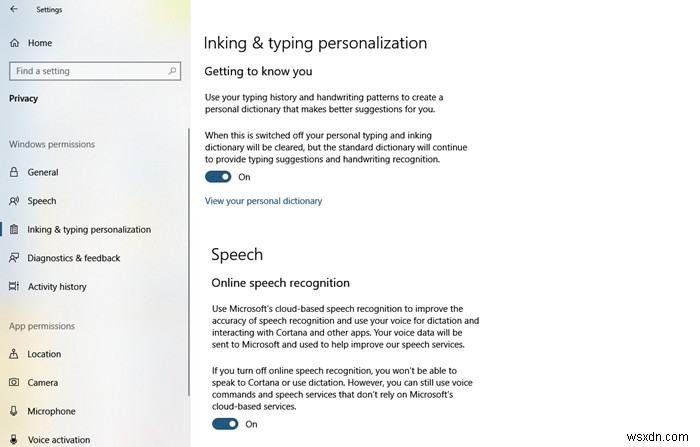 Windows 10でCortanaの検索履歴・音声データを完全にクリアする方法