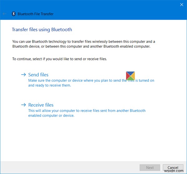 Windows 10でBluetoothファイル転送を使ってファイルを送受信する方法