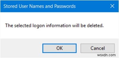 Windows 11/10で保存されたユーザー名とパスワードを検索・追加・削除・編集・バックアップ・復元する方法