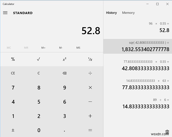 Windows 11/10の電卓アプリで履歴機能を有効にする方法｜計算履歴の表示・コピー・削除