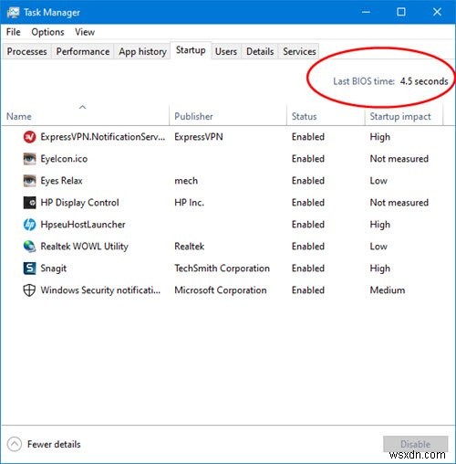 Windows 10タスクマネージャーの「Last BIOS time」とは？意味と確認・短縮方法を徹底解説