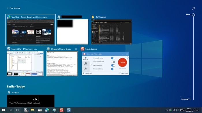Windows 11/10でタスクビューのショートカットを作成する方法
