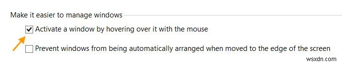 Windows 10でマウスを重ねるだけでウィンドウをアクティブ化する設定方法