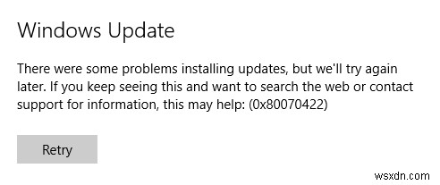 Windows Updateエラー0x80070422の原因と解決方法を徹底解説