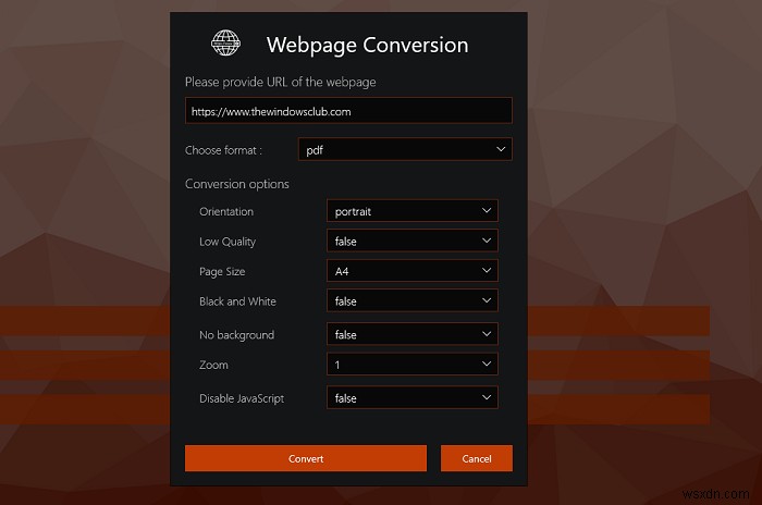 Webページ変換ツールでWebページやHTMLをファイルに、ファイルをHTMLに簡単エクスポート