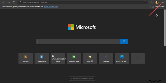 Windows 10で新しいMicrosoft Edgeブラウザをカスタマイズする方法
