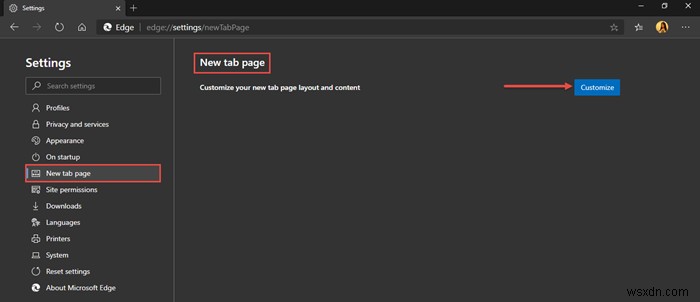 Windows 10で新しいMicrosoft Edgeブラウザをカスタマイズする方法