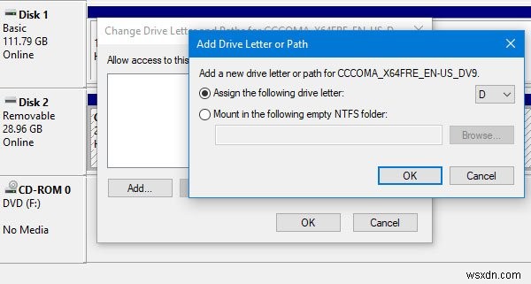 USBメモリが「PC」に表示されないが「ディスクの管理」には表示される場合の対処法
