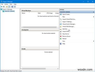 Hyper-VマネージャーでVHDをVHDXに変換する方法【Windows 10対応】
