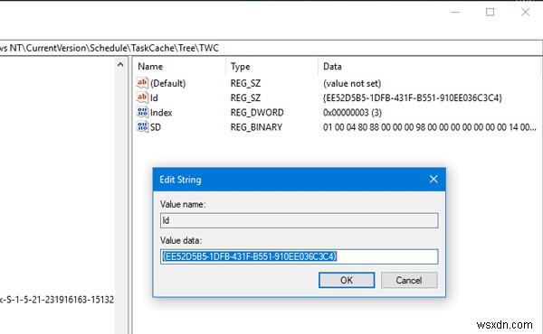 Windows 11/10のタスクスケジューラで「選択されたタスク {0} は存在しなくなりました」と表示される場合の対処法