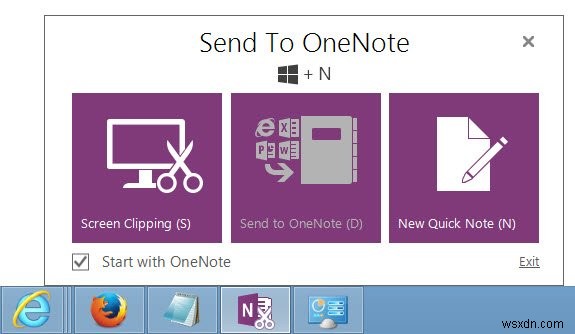 Windowsで「Send To OneNote」を無効化・削除する方法