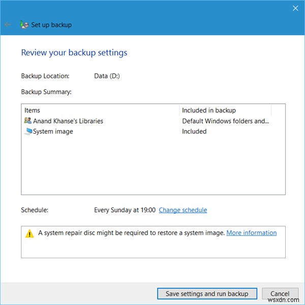 Windows 11/10で「バックアップと復元(Windows 7)」ツールを使う方法|ファイルとシステムイメージの保存手順