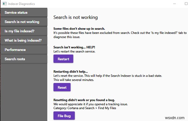 【Microsoft公式】インデクサー診断ツールでWindows 10の検索インデクサーの問題を解決する方法