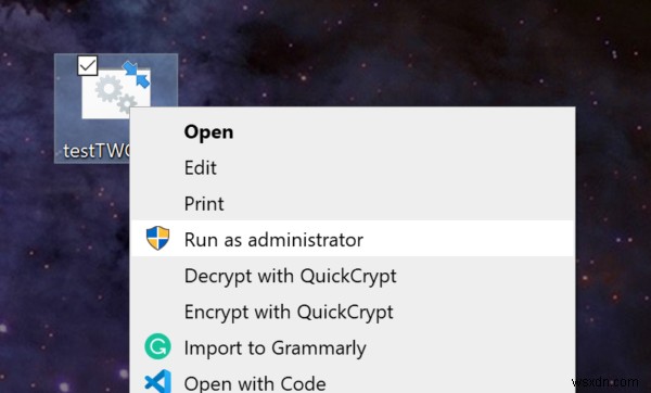 Windows 10で確認プロンプトなしにバッチファイルを管理者として実行する方法