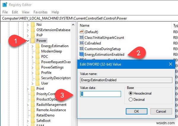 Windows 10でバッテリーの推定残り時間を表示する方法【レジストリ編集】