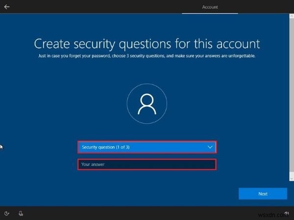 Windows 10 Homeのセットアップ中またはインストール後にローカルアカウントを作成する方法