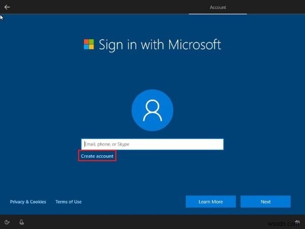 Windows 10 Homeのセットアップ中またはインストール後にローカルアカウントを作成する方法