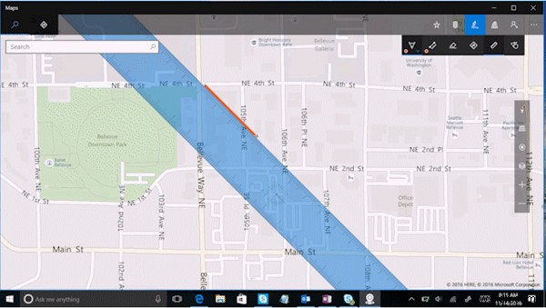 Windows 11/10のマップアプリでWindows Inkを使う方法