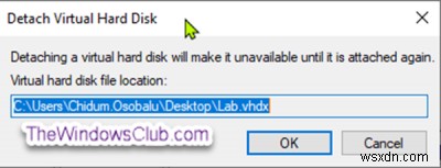 Windows 10でVHD・VHDXファイル(仮想ハードディスク)をマウント/アンマウントする方法まとめ