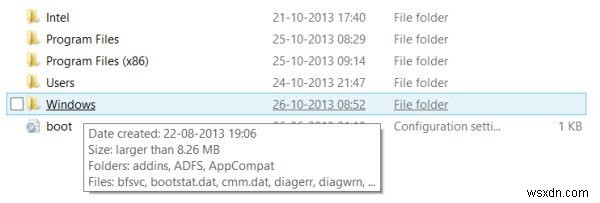 Windows 10でフォルダーやデスクトップアイテムのポップアップ説明(ツールチップ)を無効にする方法