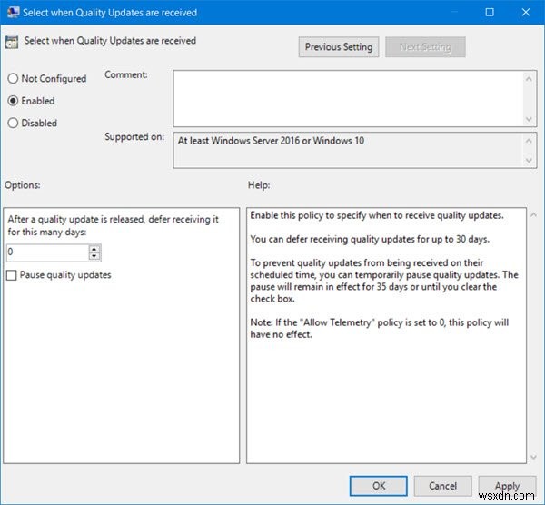 Windows 10でアップデート・アップグレードの適用を延期する方法|グループポリシーとレジストリ設定