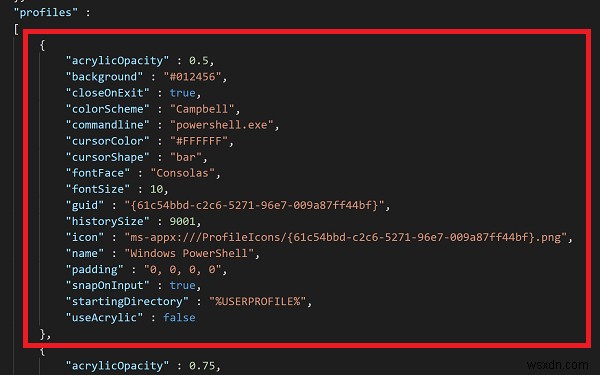 Windowsターミナルでカスタムコマンドラインを追加する方法