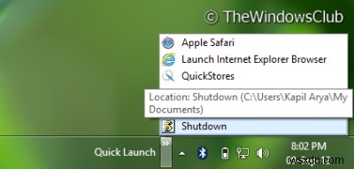 Windows 10でシャットダウンダイアログ(Alt+F4)を瞬時に開くショートカットの作成方法