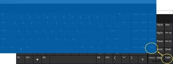 Windows 10でオンスクリーンキーボードが透明または真っ白になる問題の対処法
