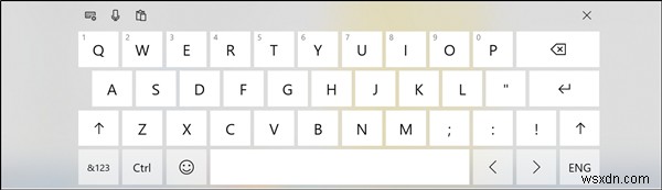 【Windows 10】オンスクリーンキーボードが透明・真っ白になったときの直し方
