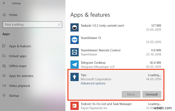 Windows 10の「ヒント(Tips)」アプリをアンインストールする4つの方法