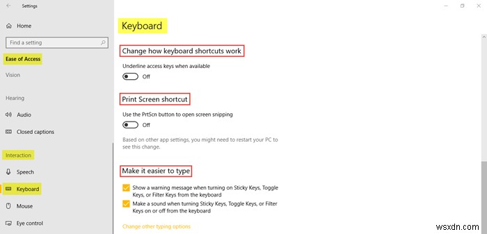 Windows 10の「簡単操作」設定を使いこなす方法【視覚・聴覚・対話】