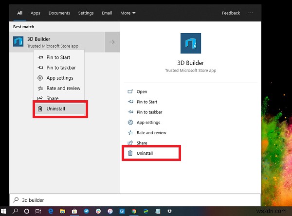 Windows 10で「3D Builder」アプリをアンインストールする4つの方法