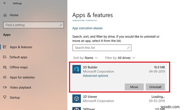 Windows 10で「3D Builder」アプリをアンインストールする4つの方法