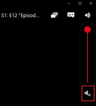 Netflixアプリの音量が100%のまま変更できないときの対処法