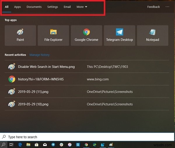 Windows 10のスタートメニューでBingウェブ検索結果を無効にする方法【レジストリ・グループポリシー対応】