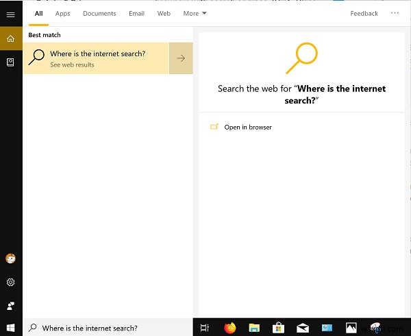 Windows 10でCortanaのWebプレビューが動作しないときの対処法5選