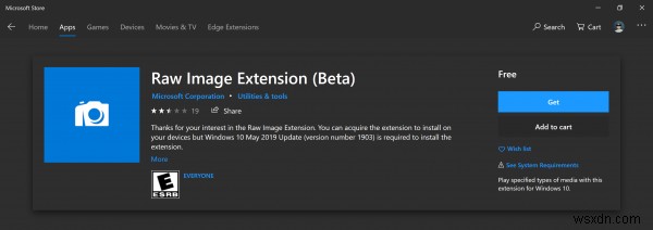 Windows 10でRAWファイルを開いて表示する方法【Raw Image Extension活用ガイド】