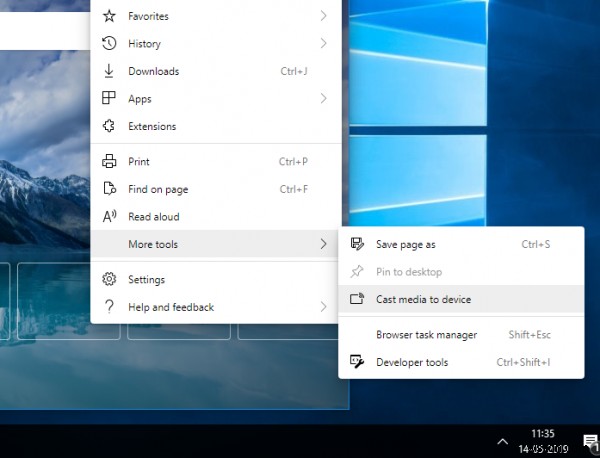 Chromium版EdgeブラウザでChromecastを使う方法|フラグ設定でキャスト機能を有効化する手順
