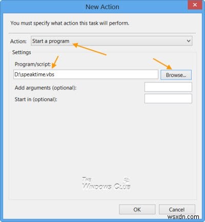 タスクスケジューラを使ってWindowsに1時間ごとに時刻を音声で読み上げさせる方法