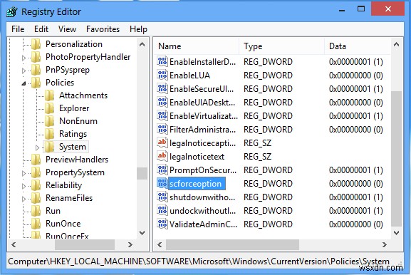 Windows 10でスマートカードログオンをパスワードログオンに変更する方法