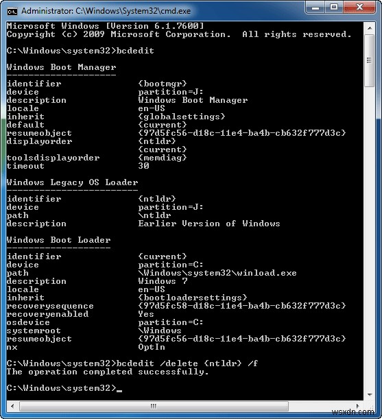 Windowsのブートメニューから「以前のバージョンのWindows」を削除する方法|OS選択画面を非表示にする手順