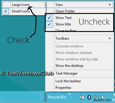 Windows 10でごみ箱をタスクバーにピン留めする3つの方法