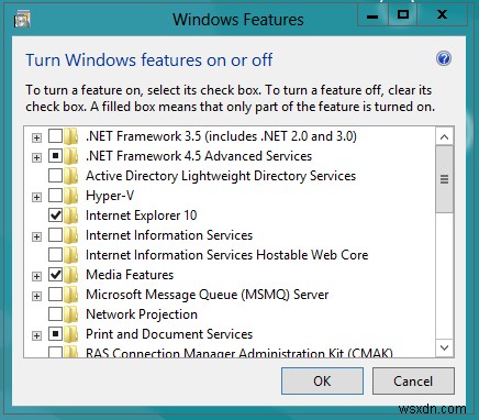 Windows 10で.NET Framework 3.5を有効化またはインストールする方法