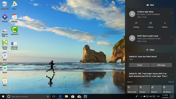 Windows 10の通知とアクションセンターをカスタマイズして集中力を守る方法