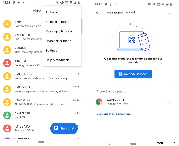 Windows 10のPCからAndroidスマホのSMSを送信する方法|Messages for Webの使い方