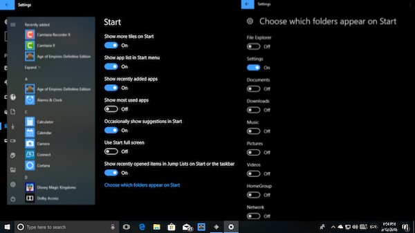 Windows 10のスタートメニューとタスクバーをカスタマイズする完全ガイド