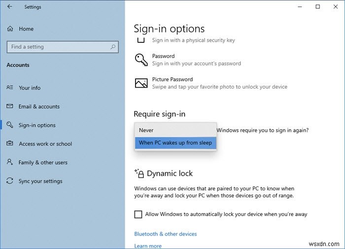レジストリでWindows 10のスリープ復帰時に自動ログインする設定方法