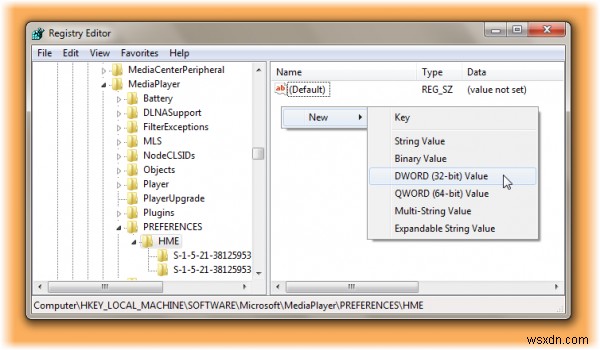 ネットワーク共有フォルダー上のWindows Media Playerコンテンツを共有する方法