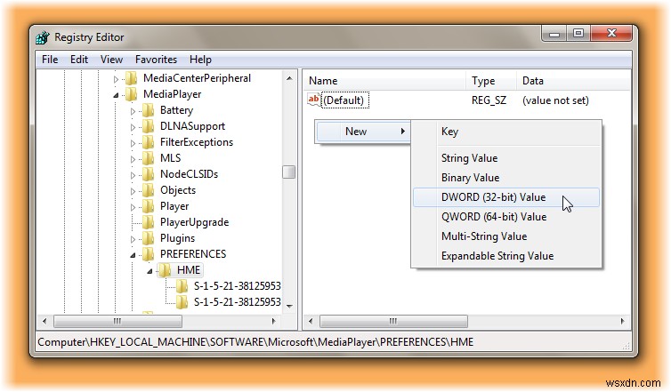 ネットワーク共有フォルダー上のWindows Media Playerコンテンツを共有する方法